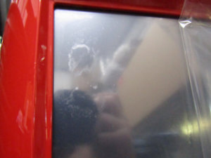 リズム ウルトランスフォーマー 画面表面 曇り 汚れ 擦れ跡